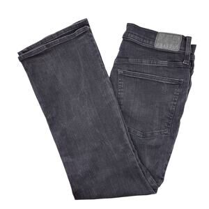 Madewell Jeans 30 Black Mid Rise Kick Out